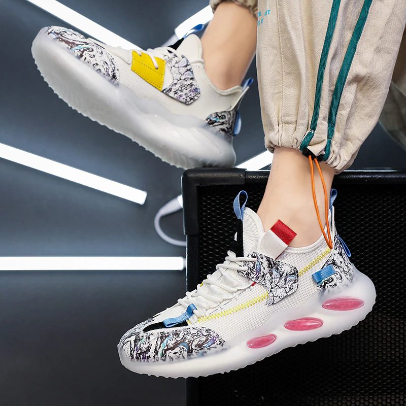 Gloxinia Modesneakers För Män - Beige