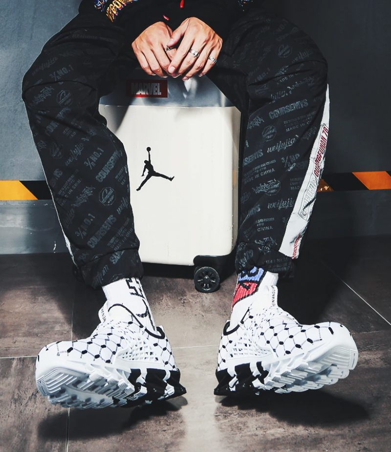 Gråa Herrsneakers - Vit