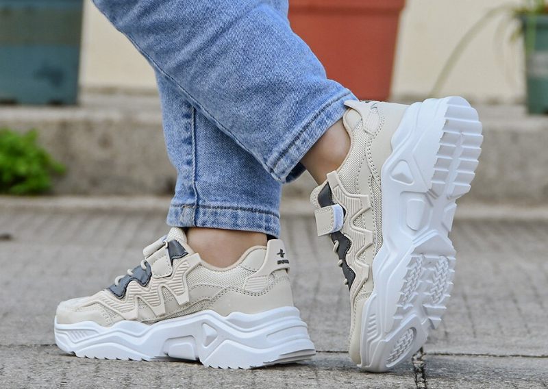 Granger Unisex Löparskor För Barn - Beige