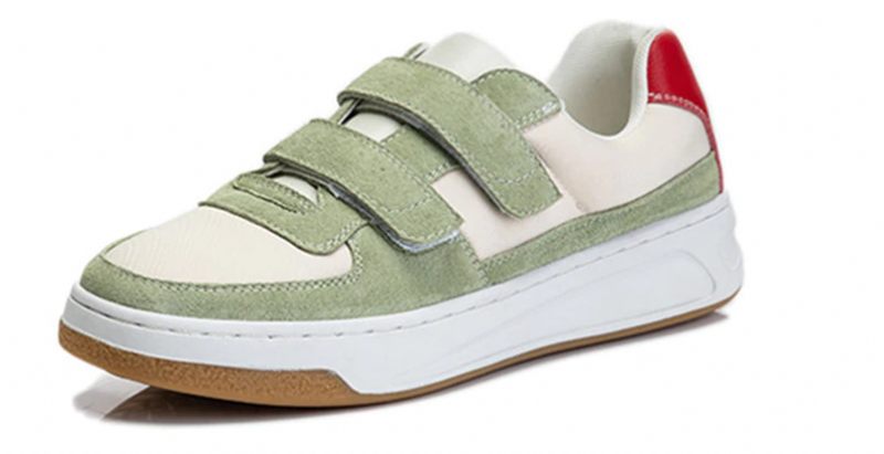 Greco Sneaker I Läder För Kvinnor - Beige