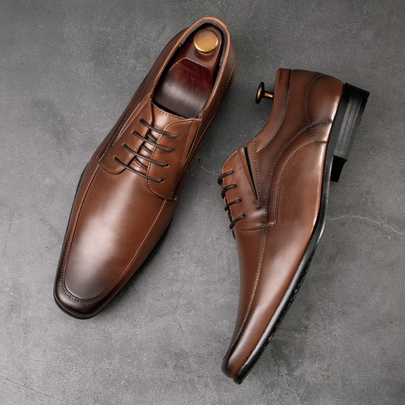 Greenwood Loafer Klassiska Skor För Män - Kaffe