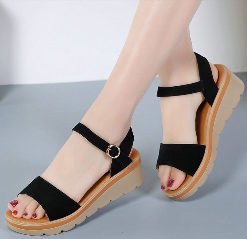 Grekland Casual Sandal För Kvinnor - Grå