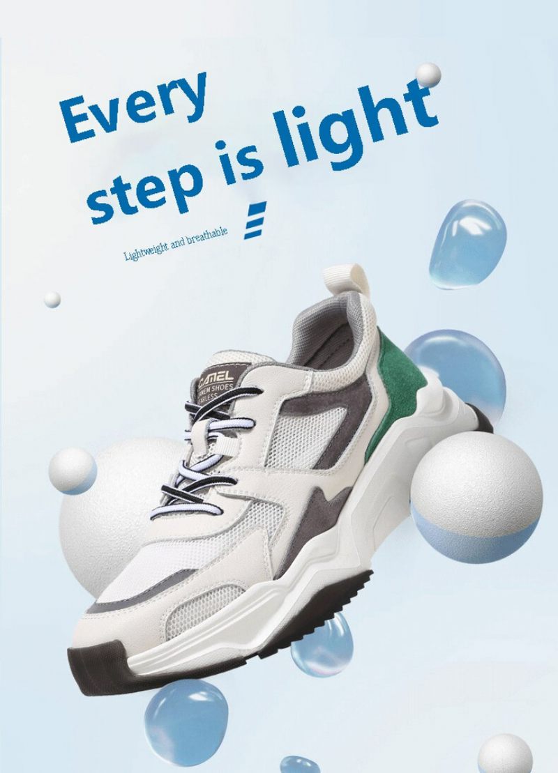 Greyber Casual Sneakers För Män - Vit