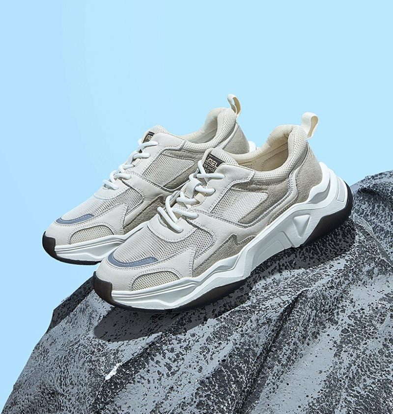 Greyber Casual Sneakers För Män - Vit