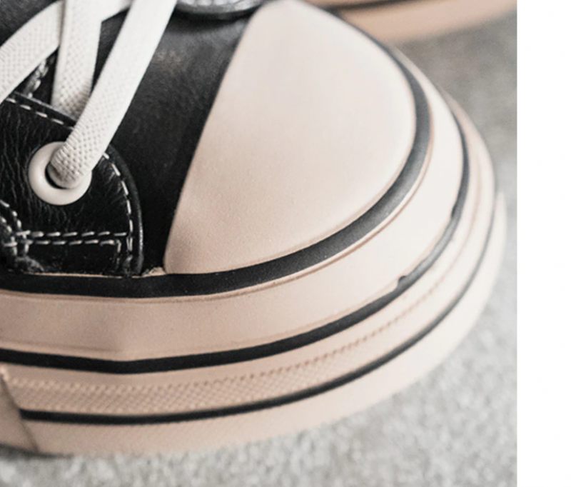 Grillen Dam Sneaker Svarta Skor - Svart kort plysch