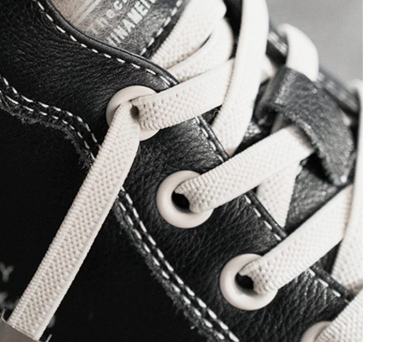 Grillen Dam Sneaker Svarta Skor - Svart kort plysch