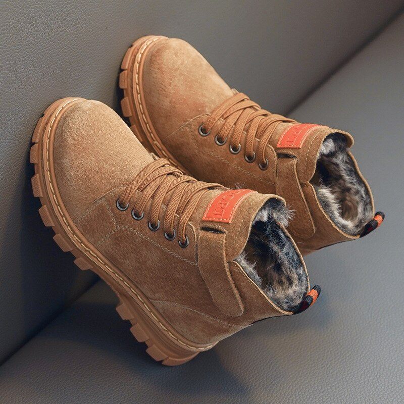 Grint Unisex Chelsea Stövel För Barn - Beige