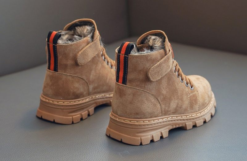 Grint Unisex Chelsea Stövel För Barn - Beige