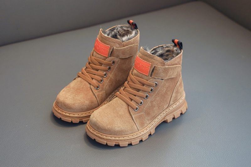 Grint Unisex Chelsea Stövel För Barn - Beige