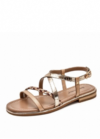 Guadalupe Lädersandal För Kvinnor
