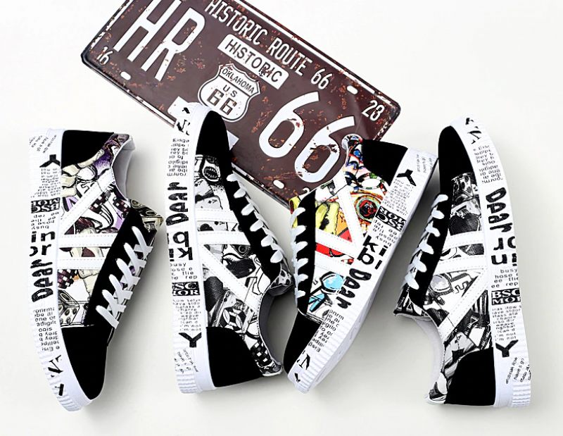 Guillen Casual Sneakers För Män - Svart