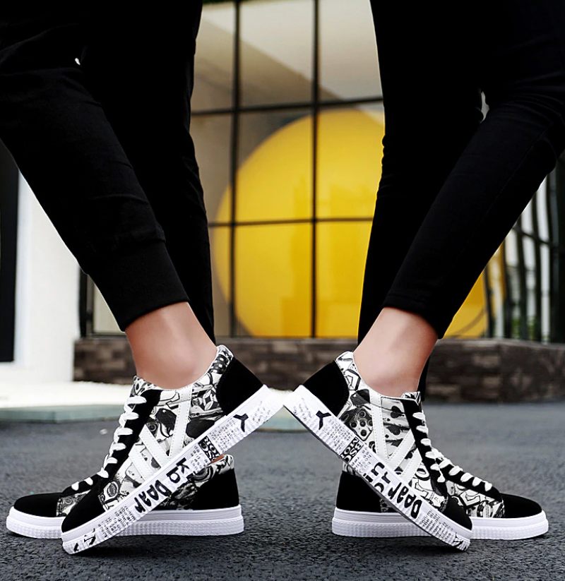 Guillen Casual Sneakers För Män - Svart