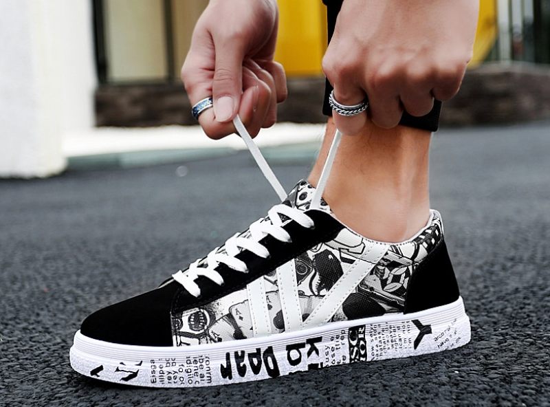 Guillen Casual Sneakers För Män - Svart
