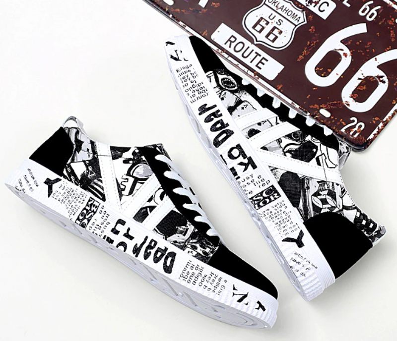 Guillen Casual Sneakers För Män - Svart
