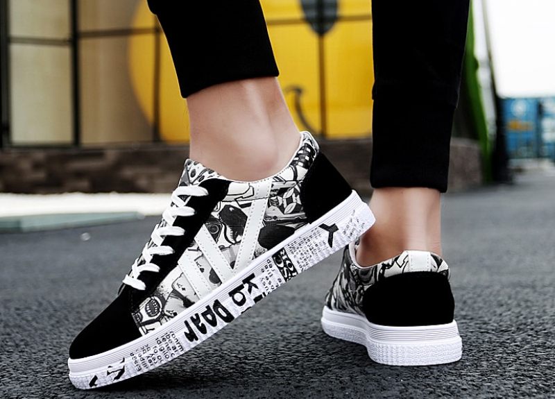 Guillen Casual Sneakers För Män - Svart
