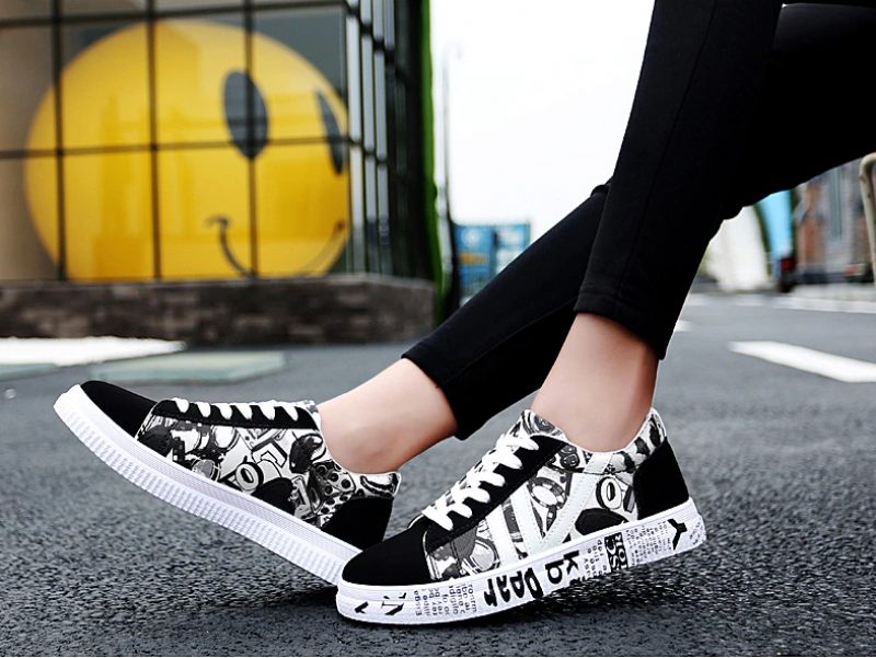 Guillen Casual Sneakers För Män - Svart