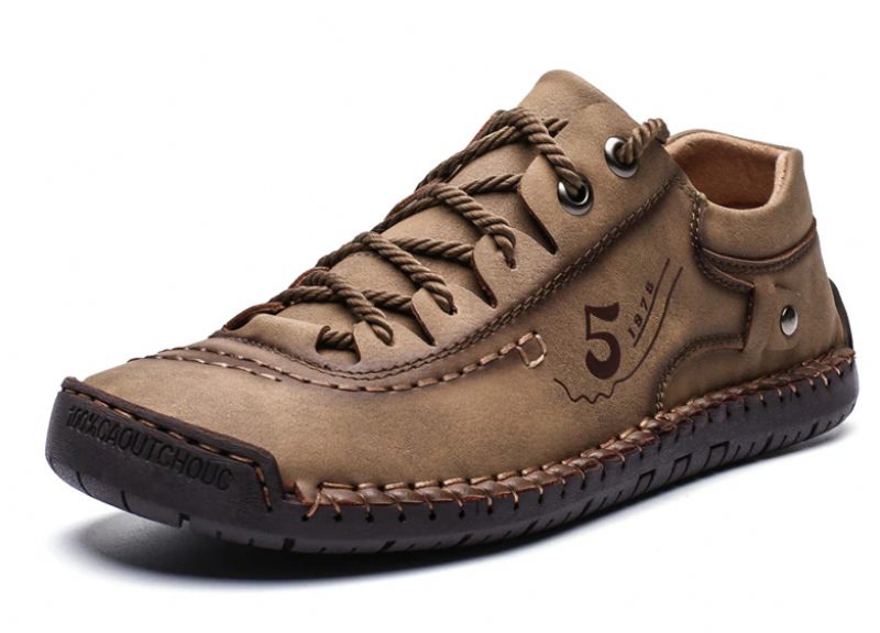 Guillen Loafers För Män Casual Skor - Khaki