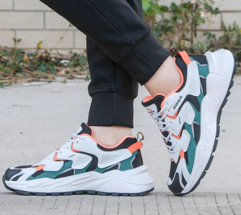 Gurus Casual Sneakers För Män - Grön