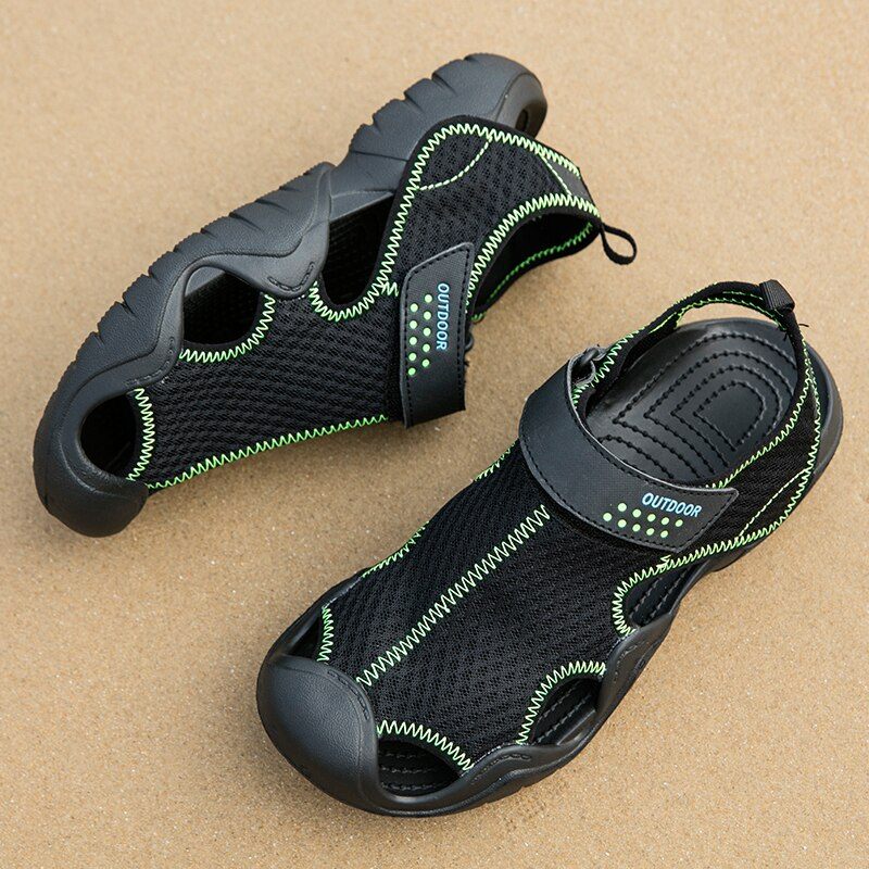 Gustav Herr Utomhus Sandaler - Svart