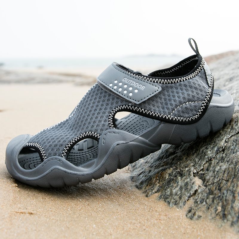 Gustav Herr Utomhus Sandaler - Svart