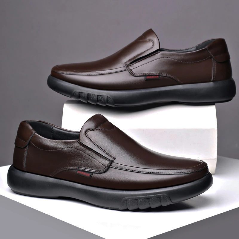 Haiden Loafers Lyxiga Skor För Män - Kaffe
