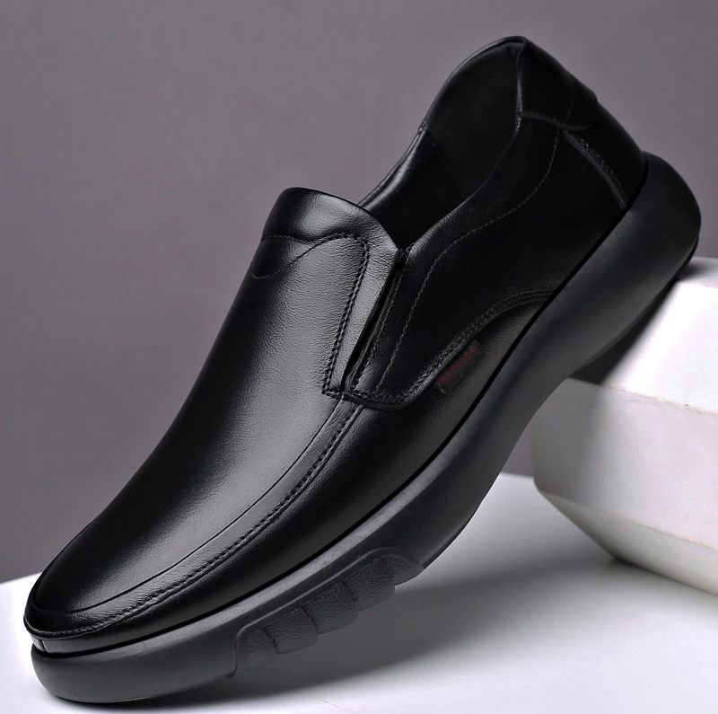 Haiden Loafers Lyxiga Skor För Män - Kaffe