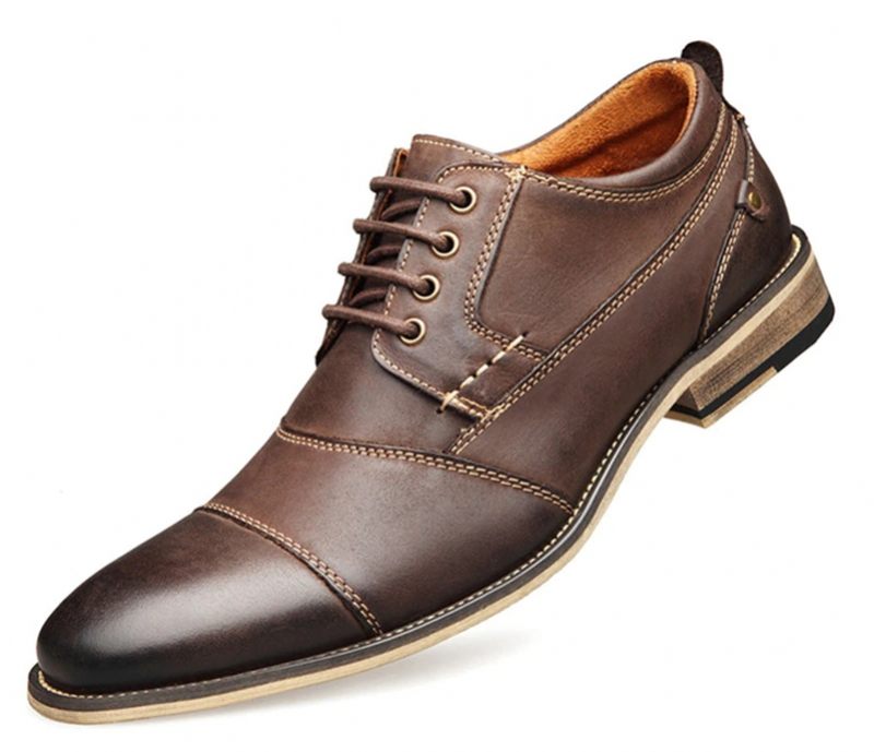 Hakimi Herr Loafers Klänning Skor - Brun
