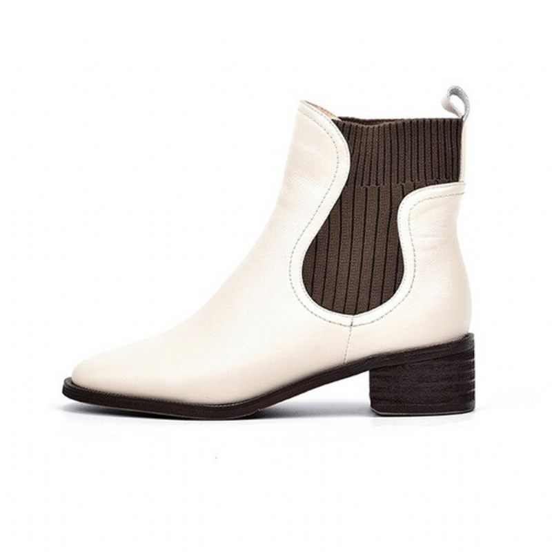 Halita Boots Ankelhöjd - Beige