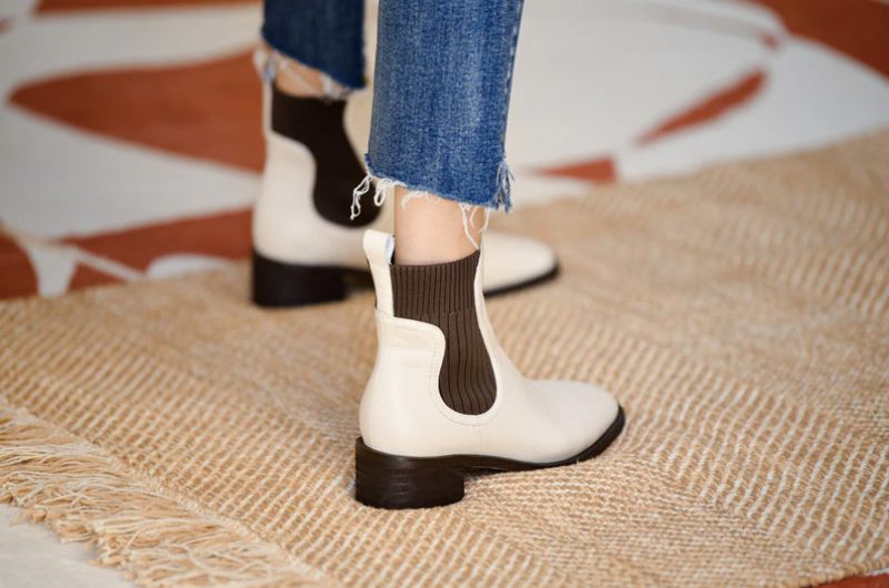 Halita Boots Ankelhöjd - Beige