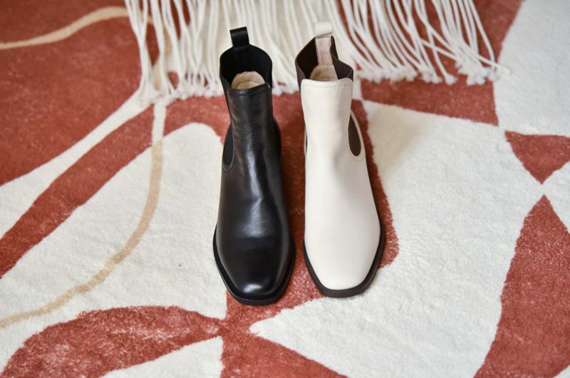 Halita Boots Ankelhöjd - Beige