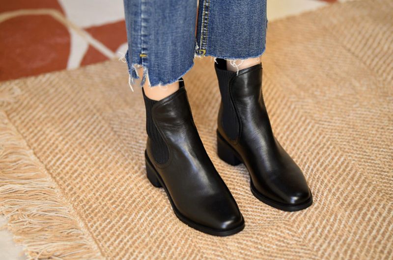 Halita Boots Ankelhöjd - Beige