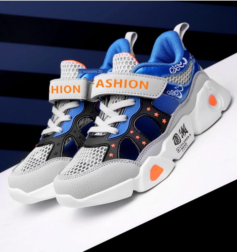 Hamza Pojkar Casual Sneaker - Marinblå
