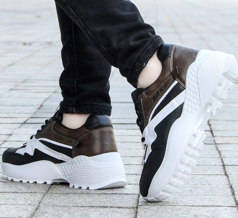 Hana Högkvalitativ Plattformsneaker För Kvinnor - Vit