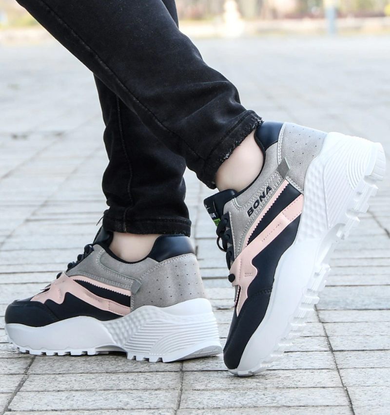 Hana Högkvalitativ Plattformsneaker För Kvinnor - Vit