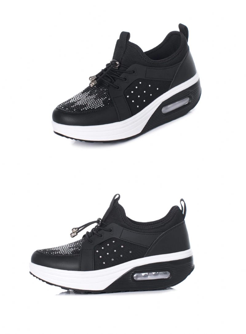 Hani Dam Spring Platform Sport Gåskor - Svart