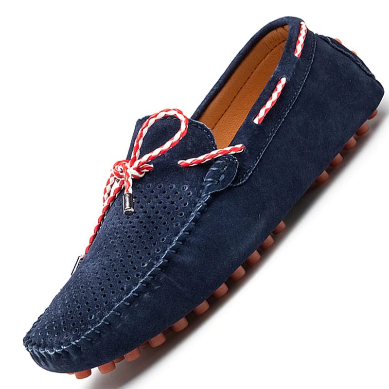 Hank Loafers För Män Casual Skor - Marinblå