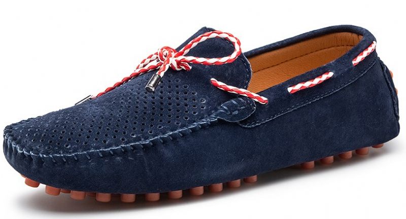 Hank Loafers För Män Casual Skor - Marinblå