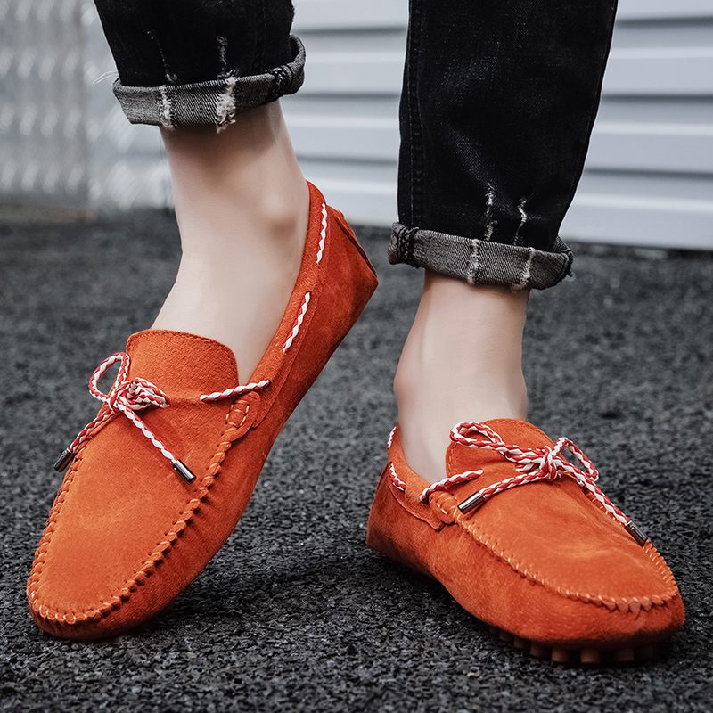 Hank Loafers För Män Casual Skor - Marinblå