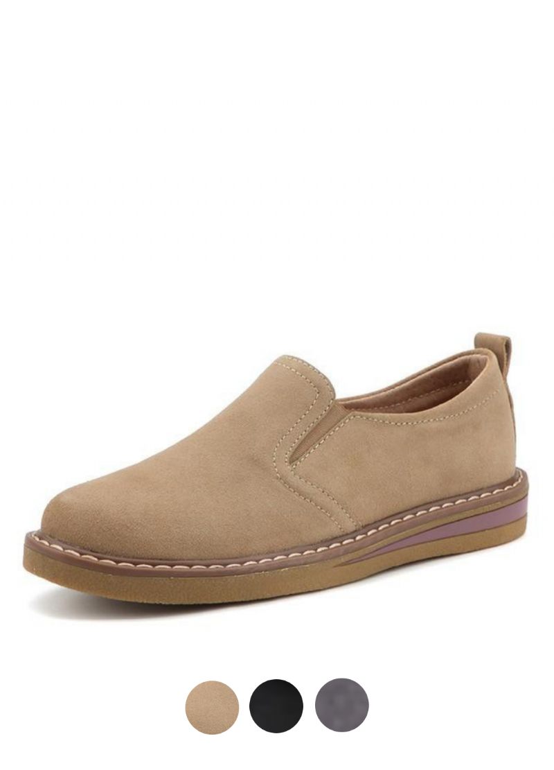 Hanna Dam Loafer Beige Skor