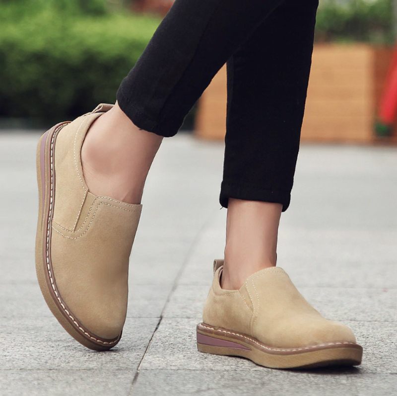 Hanna Dam Loafer Beige Skor - Kaki