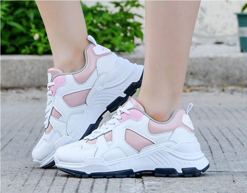 Hasper Sneaker Dam Athletic Walking - Vit