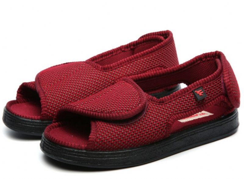 Hayley Sandal För Kvinnor - Vinröd