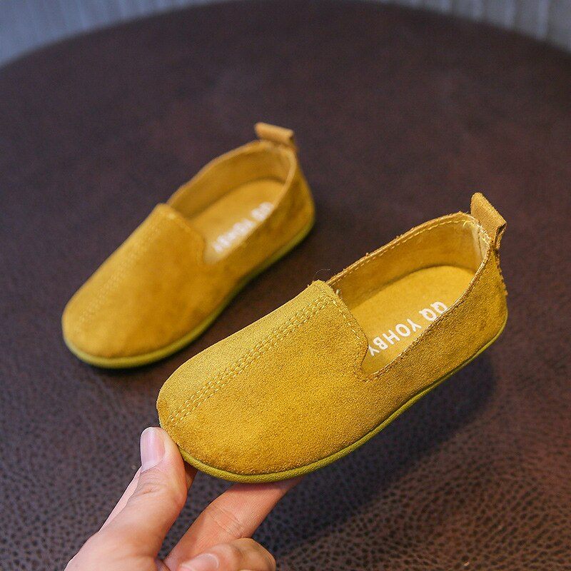 Heber Pojkar Loafer Skor - Gul
