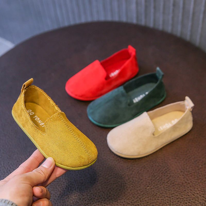Heber Pojkar Loafer Skor - Gul
