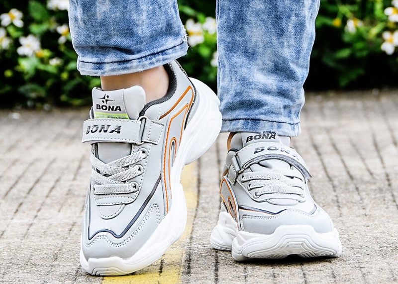 Hector Pojkar Casual Sneakers - Vit