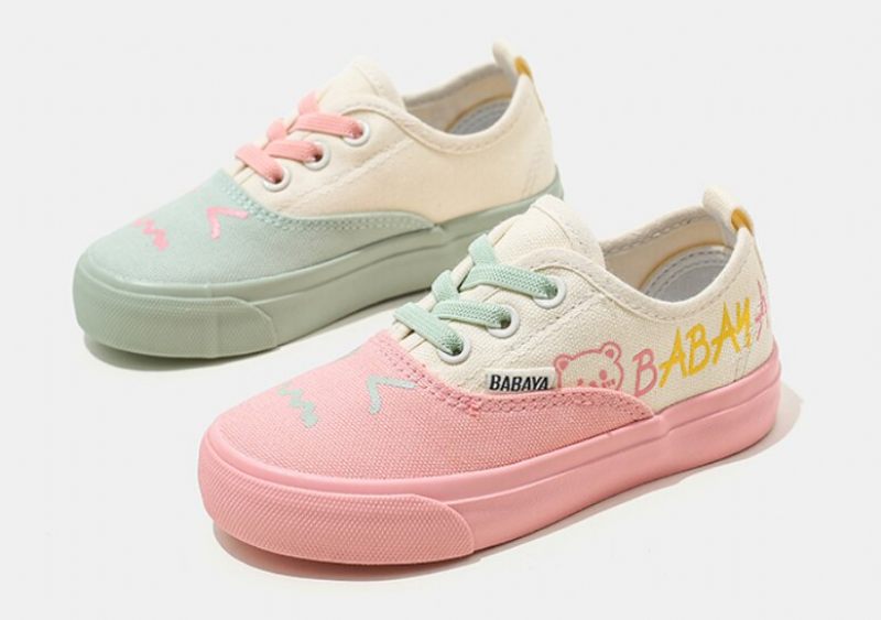 Helena Little Flickor Casual Sneaker - Rosa