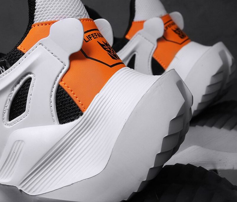 Helius Lyxsneakers För Män - Grå