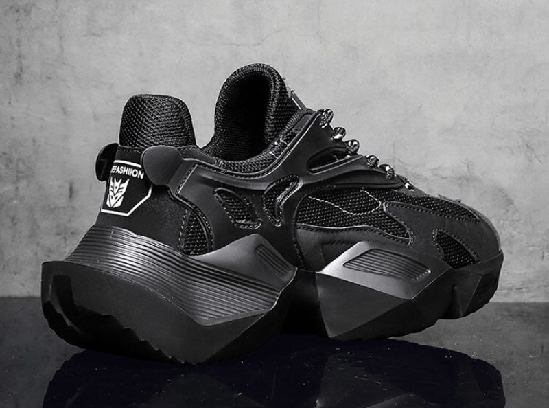 Helius Lyxsneakers För Män - Grå