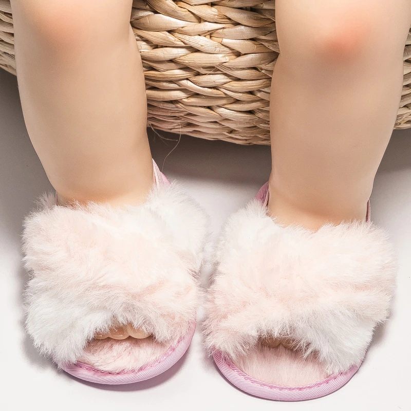 Hellen Baby Flickor Varma Sandaler - Beige