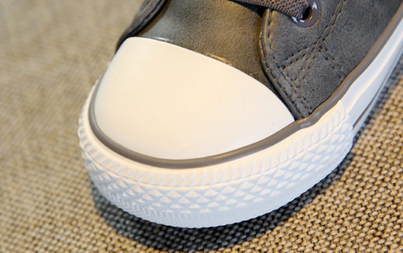 Hendri Baby Pojkar Höga Sneakers - Grå